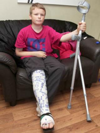 Cian Wyn Williams (Photo courtesy Daily Post)