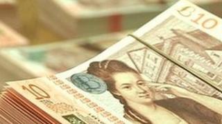 A new ten pound note issued by the Bristol Pound Company