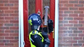 Police raid
