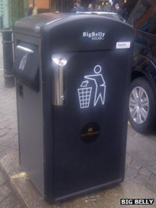 Big Belly bins