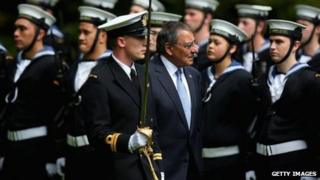 US Defence Secretary Leon Panetta in New Zealand 21 September 2012