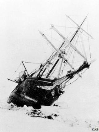 Ship sinking