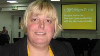 Lib Dem activist Jackie Pearcey