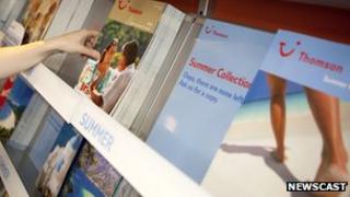 Thomson holiday brochures