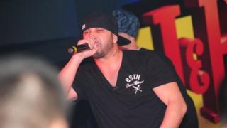 Bulgarian rapper Big Sha performing (Image: Misho Shamara)