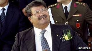 Then Turkish President Turgut Ozal in a file picture taken in January 1993 - just three months before his death