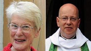 Betty Yates and the Reverend John Suddards