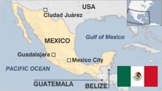 Map of Mexico
