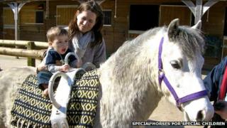 Special horses for special children