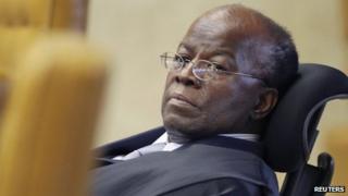 Supreme court judge Joaquim Barbosa