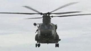 Chinook helicopter