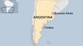 Map of Argentina