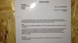 Closure order