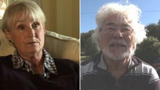 Trisha Breckman a'i phartner Eddie Roberts