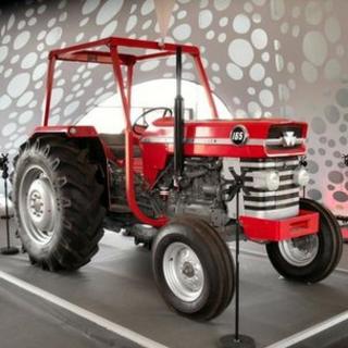 The 1970s Massey Ferguson tractor