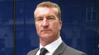British Freedom Party candidate Kevin Carroll