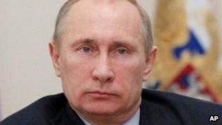 Russian President Vladimir Putin
