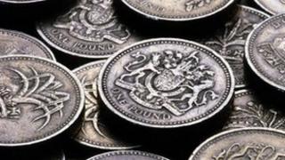 Pound coins