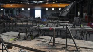 Forma factory on the edge of Caceres, Extremadura