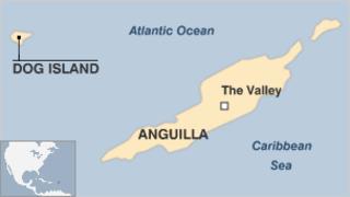 Map of Anguilla