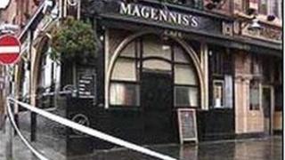 Mr McCartney was stabbed outside Magennis's bar in Belfast