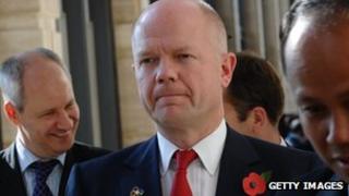 Foreign Secretary William Hague