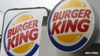 Burger King signs