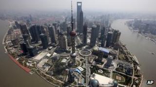 Shanghai skyline