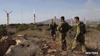 . Three Syrian tanks entered the demilitarised zone in the Golan Heights between Israel and Syria on Saturday, an Israeli military