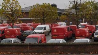 Ipswich's Royal Mail processing office