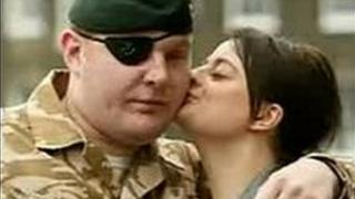 Rifleman Paul Jacobs and Louise Smith
