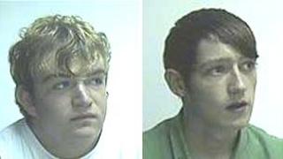 Andrew Parfinowski (L) and Declan Robertson (R)