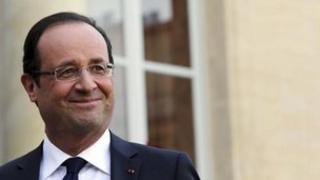 French President Francois Hollande