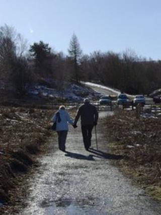 Derwent Resevoir easy access path