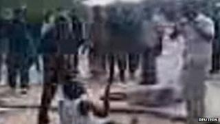 Still from the video
