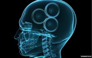 Human brain graphic