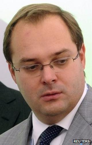 Alexander Provotorov, head of Rostelecom, at a forum in the Russian city of Sochi, 16 September 2011