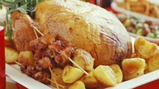 Christmas dinner