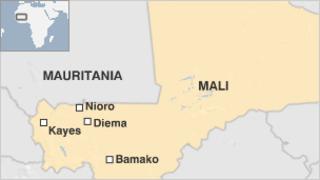Map of Mali