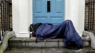 Homeless person
