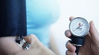 Blood pressure test