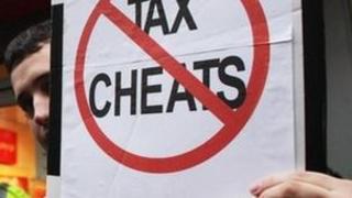 Tax protestor