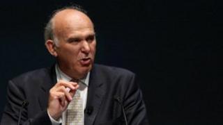 Business Secretary Vince Cable