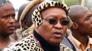 South Africa's President Jacob Zuma (November 2008)