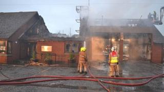 Fire station in North Berwick