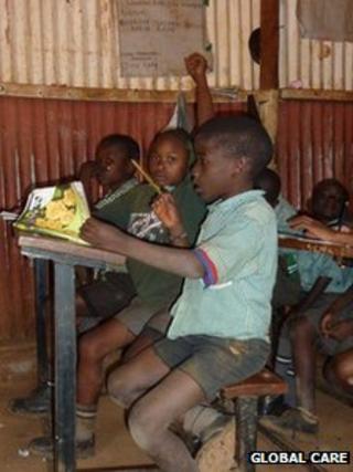 Classroom at Spurgeons Academy