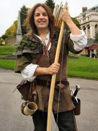 Tim Pollard at Nottingham Castle