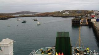 View from Calmac ferry