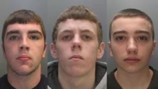 Keiron McGuinness, Tyrone Davies a Jack Causer