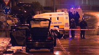 The bomb was found in a car in the Creggan area of Londonderry